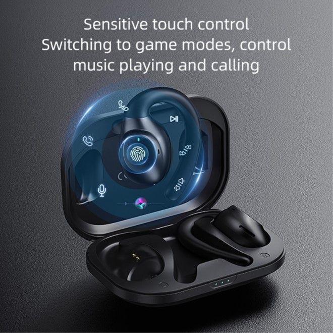 Actual product image Usams True Wireless Earhook Earbuds EM Series (4.50 h, Wireless)