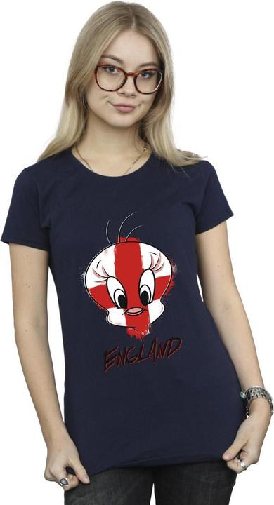 Image du produit Looney Tunes - T-shirt TWEETY ENGLAND FACE - Femme (XL)