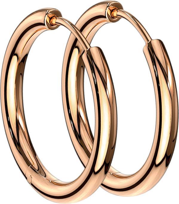 Produktbild Hollywood Body Jewelry Ohrring rosegold (ohne Messing, Chirurgenstahl 316L)