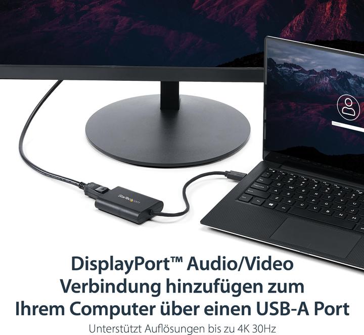 Actual product image StarTech USB 3.0 — DisplayPort (USB 3.0, 20 cm)