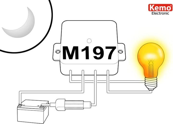 Image du produit Kemo Interrupteur crépusculaire