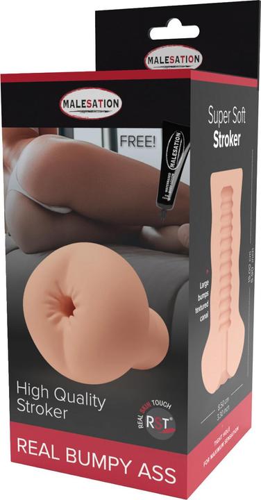 Actual product image Malesation Masturbator Real Bumpy Ass Stroker
