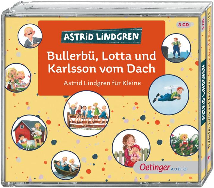 Image du produit Bullerbü, Lotta et Karlsson du toit (Ursula Illert, Annette Louisan, Frank Gustavus, Silke von Hacht, Katrin Angel King, Leonie Landa, Charles Kurt Peters, Cathlen Gawlich, Kay Poppe, Thyra Dohrenburg, Astrid Lindgren, Senta Kapoun, Allemand)