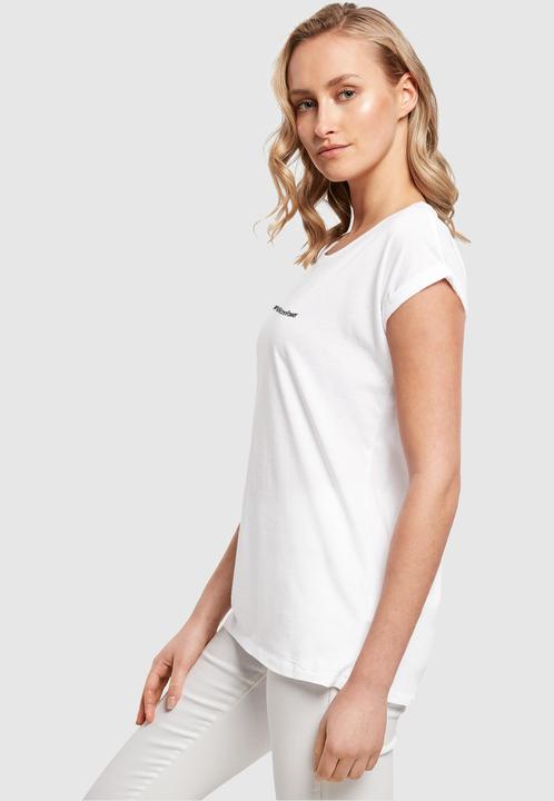 Produktbild Merchcode Ladies WD - Strong As A Woman Extended Shoulder Tee - 116539 (XS)