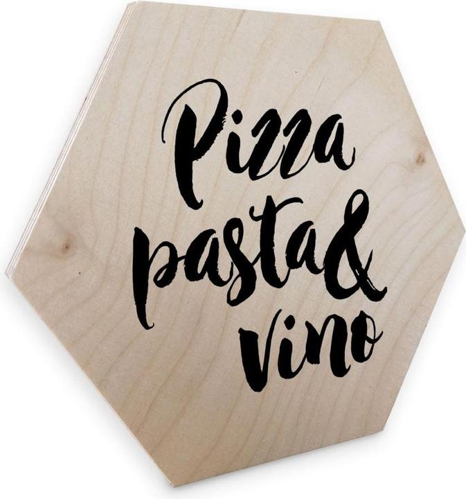 Image du produit Trenddeko Pizza Pasta Vino (55 x 47 cm)