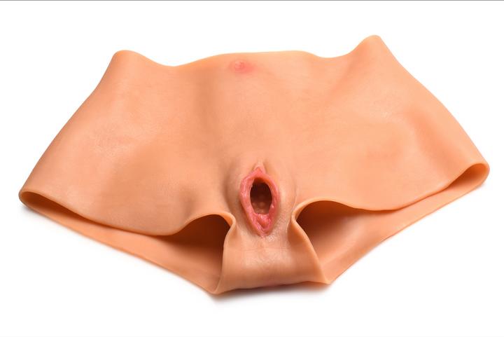 Produktbild Master Series Pussy Panties - Silicone Vagina and Ass Panties - S