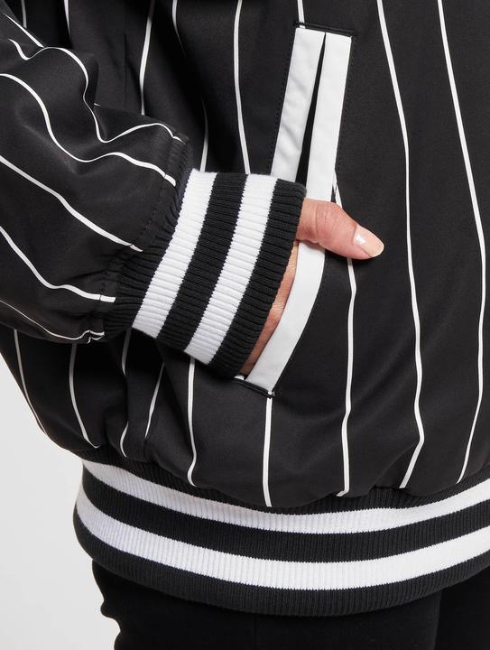 Actual product image Tommy Hilfiger Tommy Jeans Pinstripe Letterman bomber jacket - 88915 (L)