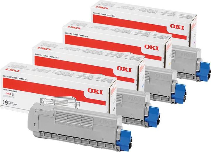 Produktbild OKI Original C610 SET Set mit allen vier Farben (M, BK, C, Y)
