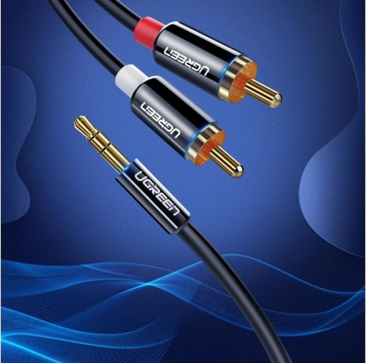 Actual product image Ugreen 2x RCA - 3.5mm jack (2 m, Cinch, 3.5mm jack (AUX))