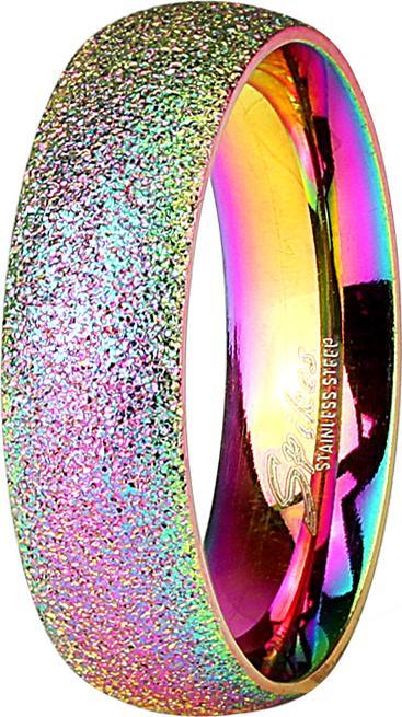 Image du produit Star Piercing Bague tachetée de couleur (Acier chirurgical 316L)