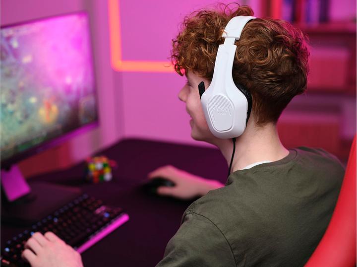 Actual product image Trust GXT415W ZIROX HEADSET - WHITE (Cable)