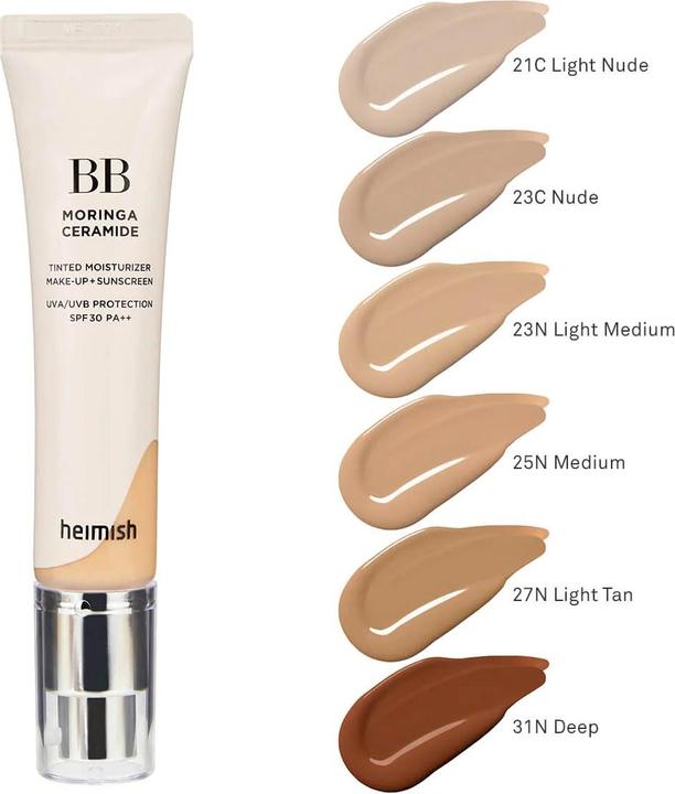 Produktbild Heimish Moringa Ceramide SPF 30 3N Deep (No.31N Deep)