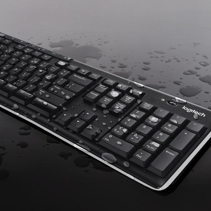 Produktbild Logitech Mk270 (Eng. Int., Kabellos)