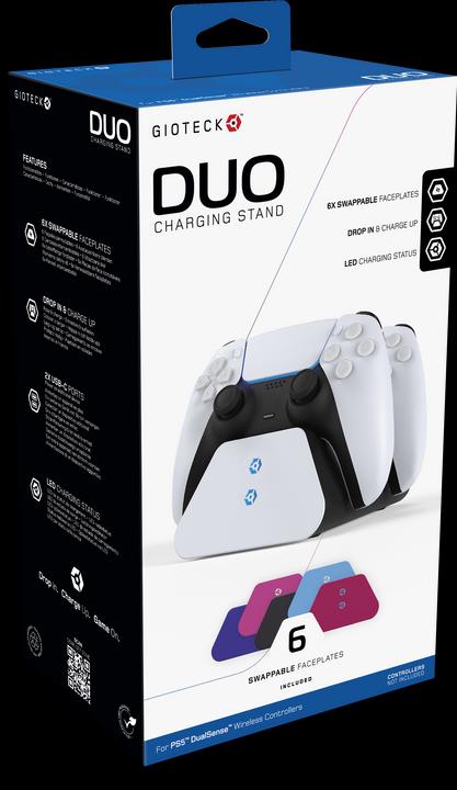 Immagine prodotto Gioteck Supporto di ricarica Duo (PS5)
