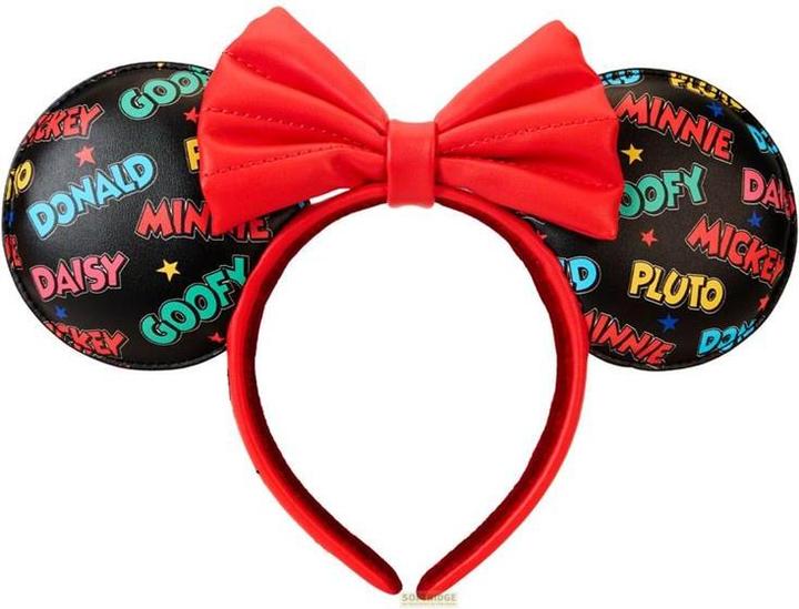 Actual product image Loungefly Disney by backpack & headband set Mickey & Friends