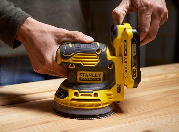 Actual product image Stanley V20 / 18V (Eccentric grinder)