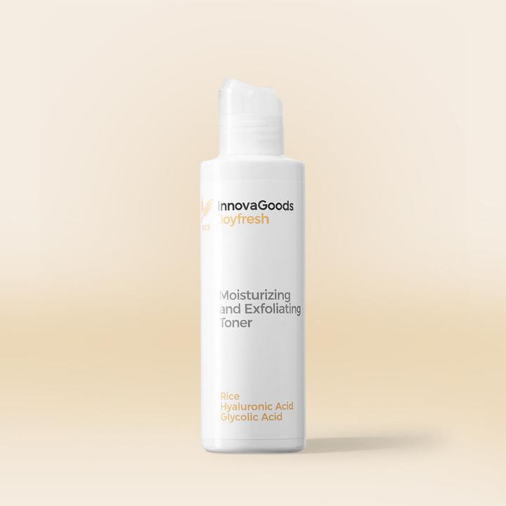 Produktbild InnovaGoods Feuchtigkeitsspendendes Gesichtswasser mit Peeling-Effekt Rice Joyfresh 150 ml (Peeling, 150 ml)