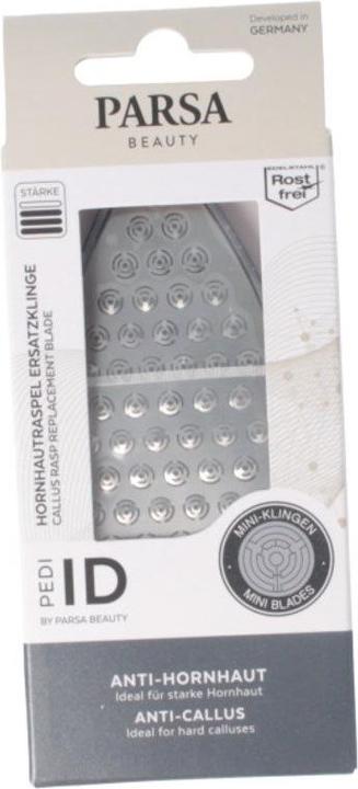 Actual product image Parsa Beauty Pedi ID callus rasp replacement blade (1 x)