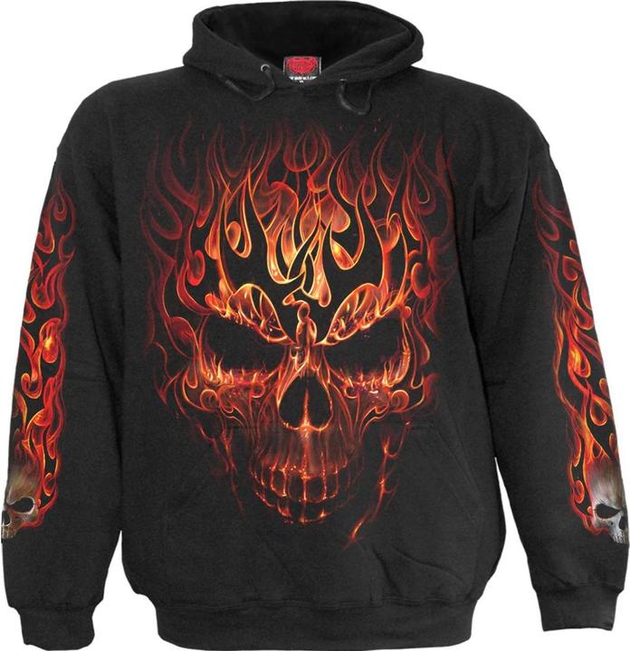 Actual product image Spiral Childrens/Kids Skull Blast Hoodie (XS)