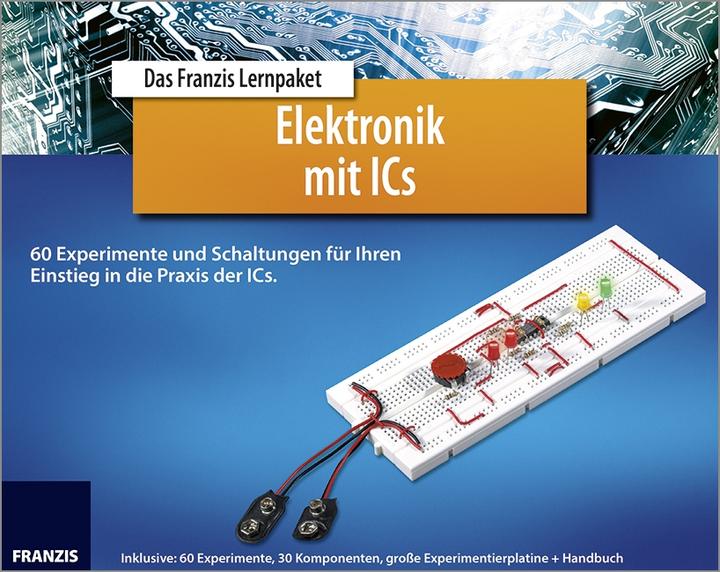 Produktbild Franzis Lernpaket Elektronik mit ICs