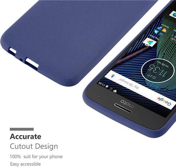 Image du produit Cadorabo Couverture TPU givrée (Motorola Moto G5)