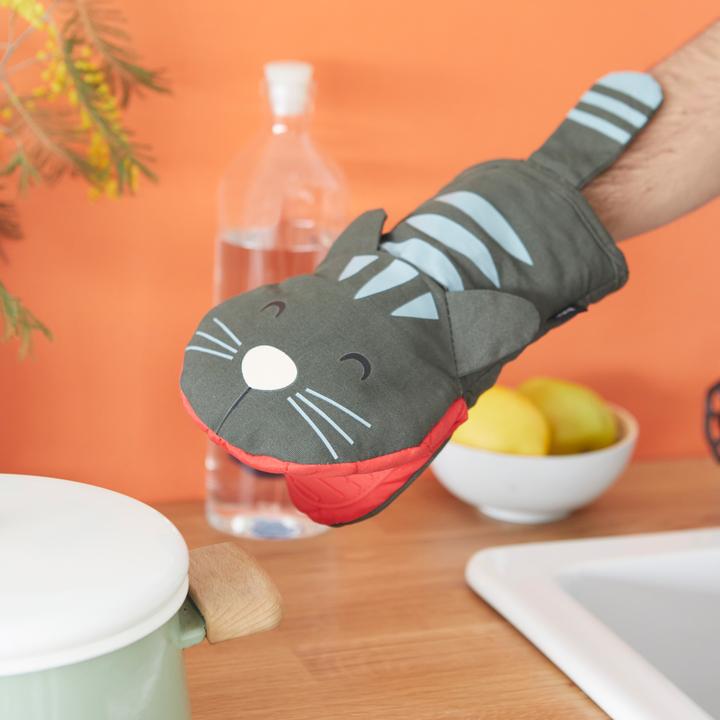 Image du produit Balvi Gant de four MEOW! (PES, Silicone)