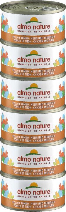 Immagine prodotto Almo Nature Multipack au poulet et au thon (Adulto, 6 pz., 70 g)