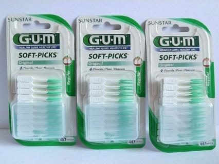Image du produit GUM SUNSTAR 632 Borsten Soft Picks Regular (40 x)