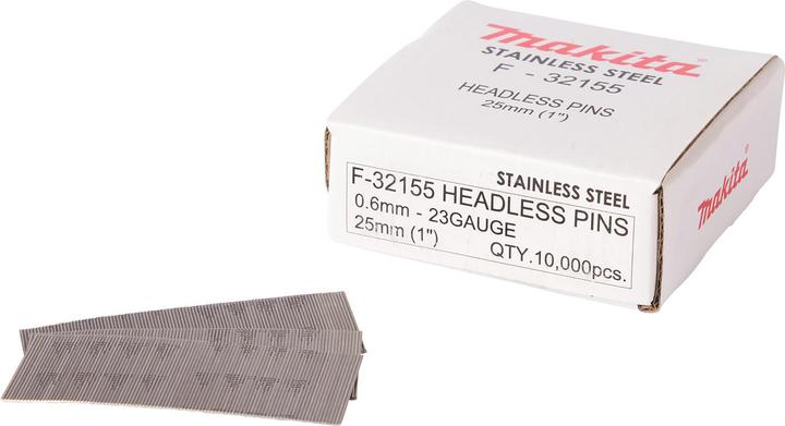 Immagine prodotto Makita Pin 0,6x25mm INOX