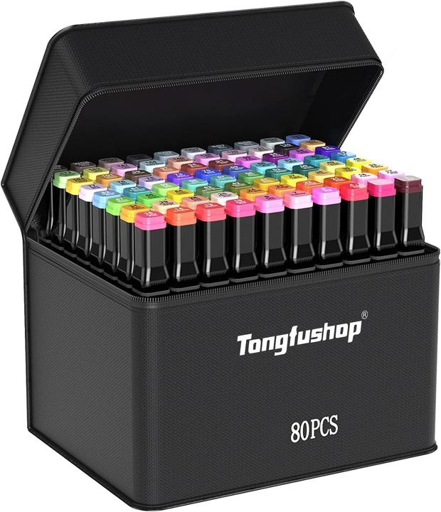 Tongfu Shop Penne a punta di feltro (Multicolore, 80 x)