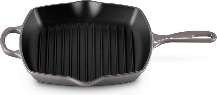 Le Creuset Grillpfanne SIGNATUR dunkelgrau (Grillpfanne, Gusseisen)