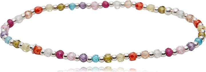 Actual product image Leyda Bracelet Zircon (17 cm, Silver 925, Stone)