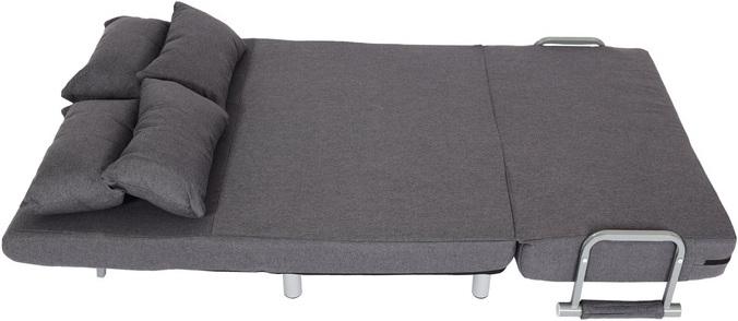 Produktbild Swisshandel24 Schlafsessel HWC-K29, Klappsessel Schlafsofa Gästebett Relaxsessel, Liegefläche 186x97cm  Stoff/Tex