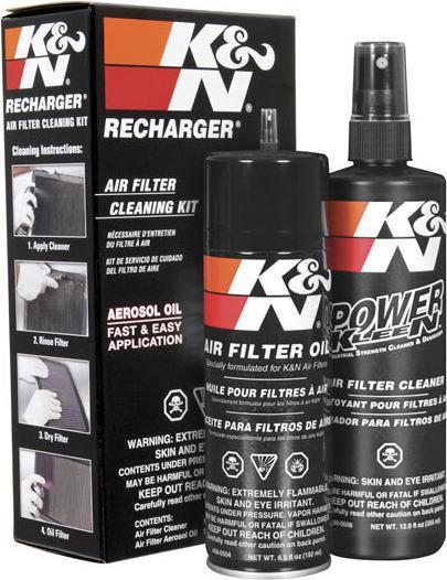 Image du produit K&N kit nettoyant filtre à air lubrifiant