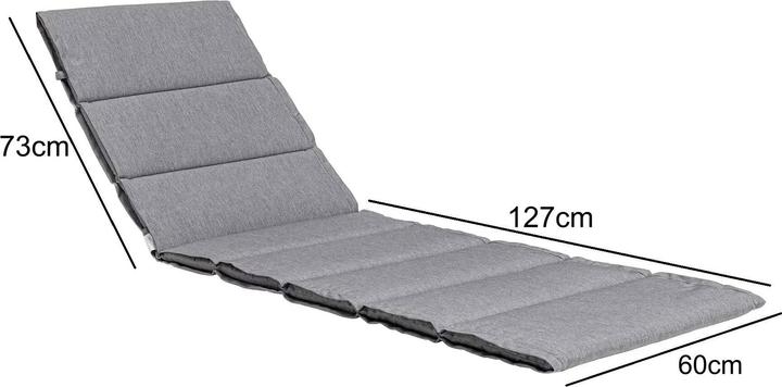 Image du produit Kettler Smell Coussin Chaise de jardin longue Universel 200x60x4cm (200 x 60 x 4 cm)