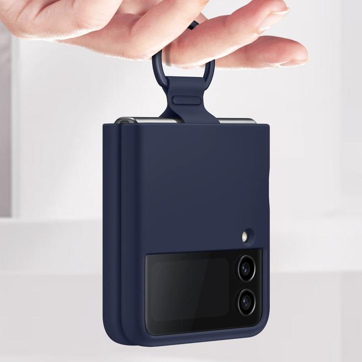 Actual product image Samsung Silicone cover with ring (Samsung Galaxy Z Flip4)