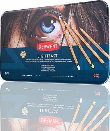 Immagine prodotto Derwent Matite colorate Lightfast, 4 mm, multicolore, 36 pezzi (Multicolore, 36 x)