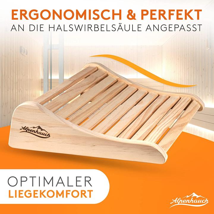 Immagine prodotto Alpenhauch Poggiatesta sauna 2