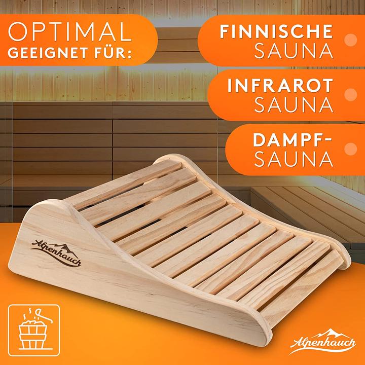 Immagine prodotto Alpenhauch Poggiatesta sauna 2