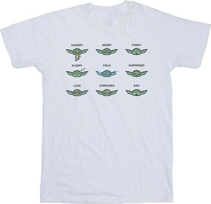 Star Wars Mandalorian Grogu Mood TShirt Jungen
