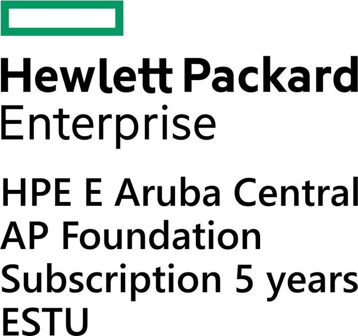Immagine prodotto HPE E Aruba Central AP, abbonamento Foundation, 5 anni, E-STU (60 mesi, Garanzia postale)