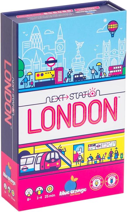 Actual product image Blue Orange Next Station: London (French, English, Dutch, Italian, Russian, Spanish)