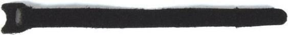 Actual product image Velleman CLAMP CABLE BINDERS - BLACK - 12.5 x 300 mm (10-pcs.) (Velcro cable ties, 300 mm, 10 pcs.)