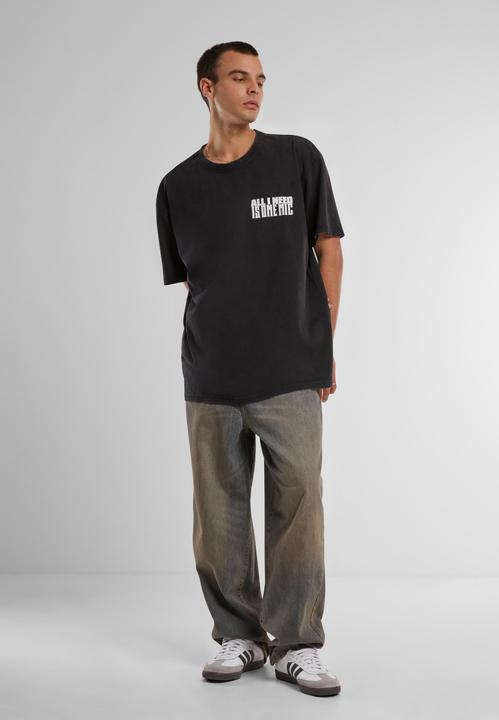 Actual product image Mister Tee Nas Stillmatic Acid Washed Oversize Tee - 89293 (M)