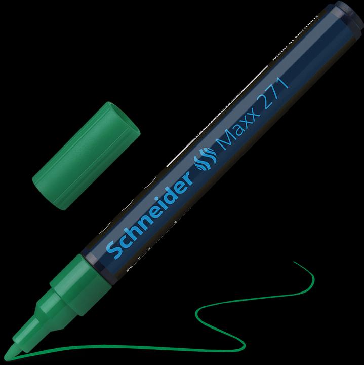 Produktbild Tajima Schneider paint marker 271 grøn 1 - 2 mm (Blau, 2 mm, 1 x)