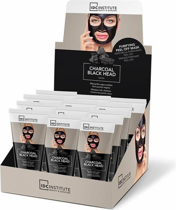 Actual product image IDC Institute Charcoal Black Head Mask Tube 60 Ml (60 ml)