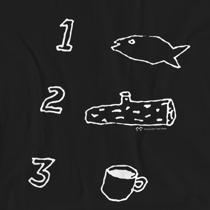 Produktbild Twin Peaks Coffee Log Fish TShirt (XL)