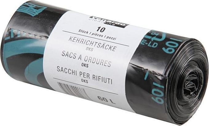 Venardo Kehrichtsack 60L/schwarz OKS (10 x, 60 l)