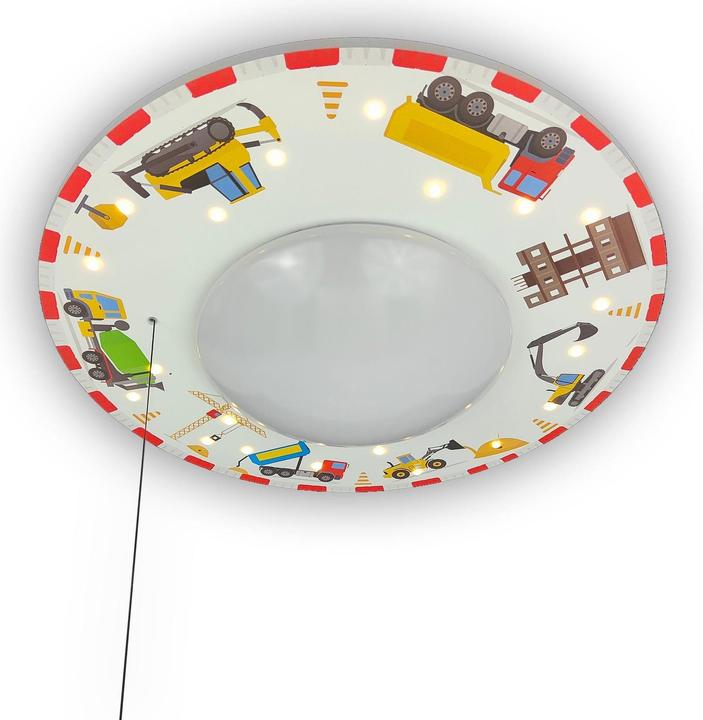 Actual product image Niermann Stand By Niermann Construction Site LED Ceiling Light E27 Multicolour, Coloured Made in Germany (E27)
