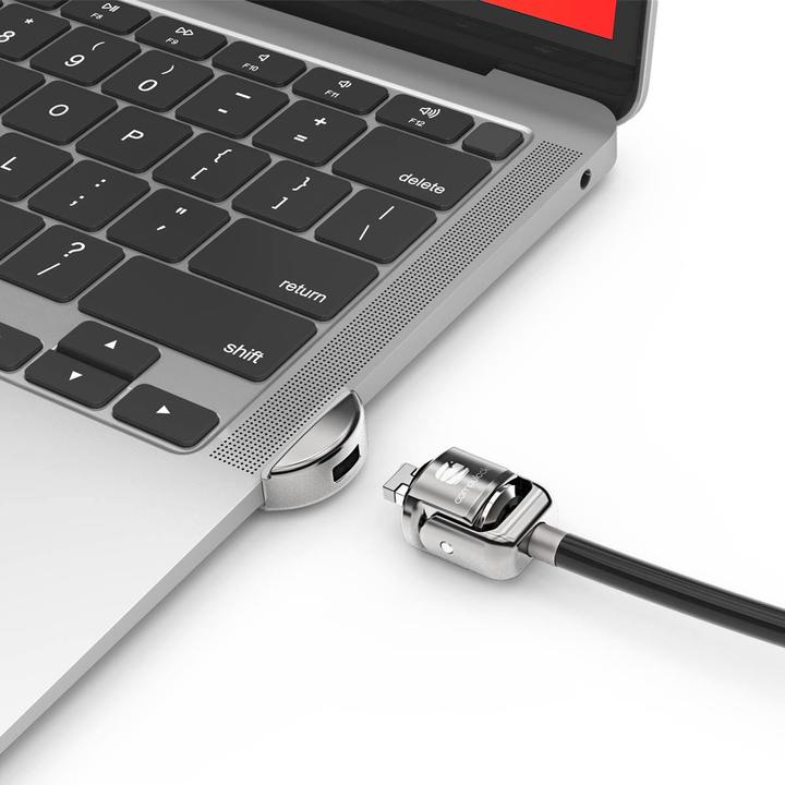 Produktbild Maclocks Ledge MacBook Air 2020 M1 T-slot Ledge Lock Adapter with Combination Cable Lock